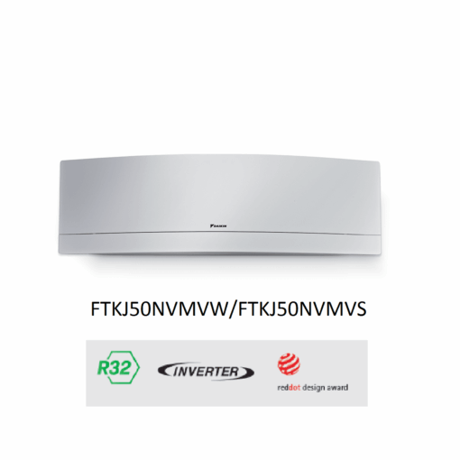 Điều hòa treo tường Daikin 18.000BTU - 1 chiều - FTKJ50NVMVW/FTKJ50NVMVS - Cao cấp