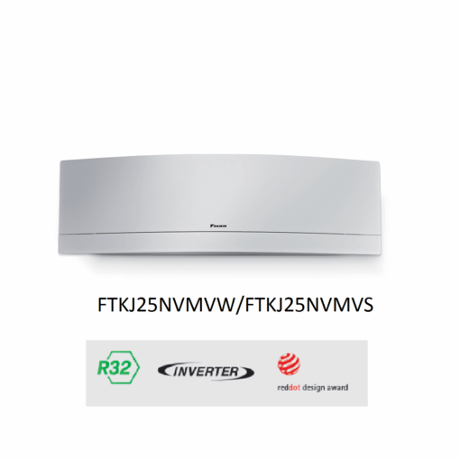 Điều hòa treo tường Daikin 9.000BTU - 1 chiều - FTKJ25NVMVW/FTKJ25NVMVS - Dòng cao cấp