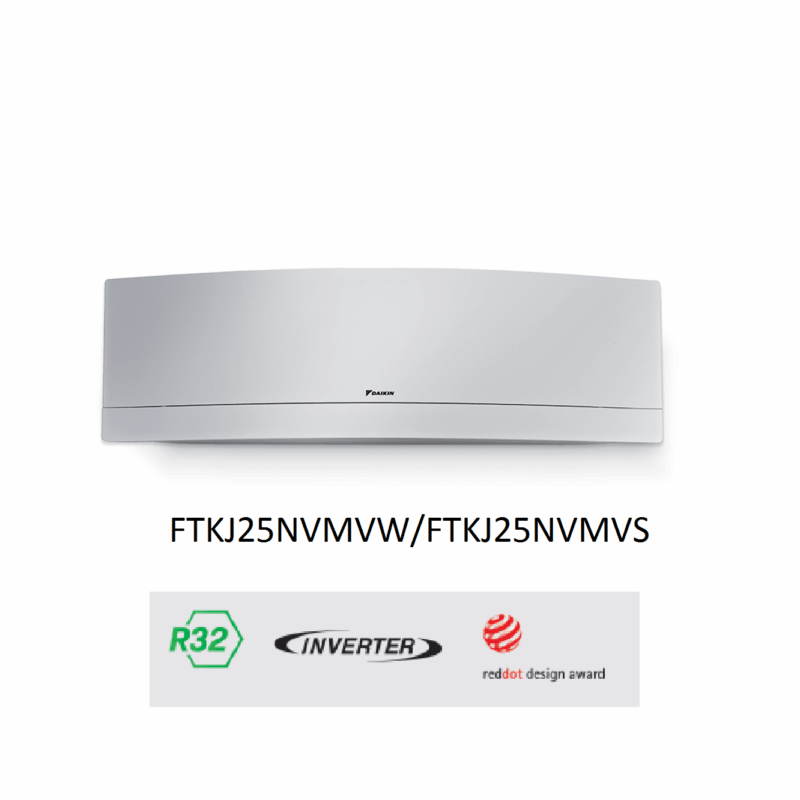 Điều hòa treo tường Daikin 9.000BTU - 1 chiều - FTKJ25NVMVW/FTKJ25NVMVS - Dòng cao cấp
