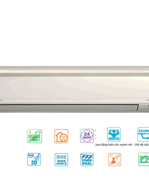 Điều hòa treo tường Daikin 24.000BTU FTKS71GVMV/RKS71GVMV - 1 chiều, Inverter