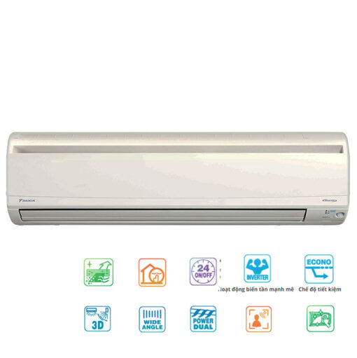 Điều hòa treo tường Daikin 12.000BTU FTKS35GVMV/RKS35GVMV - 1 chiều, Inverter