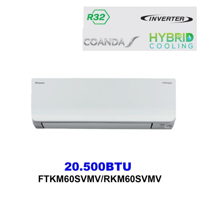 Điều hòa treo tường Daikin 20.500BTU FTKM60SVMV/RKM60SVMV - 1 chiều