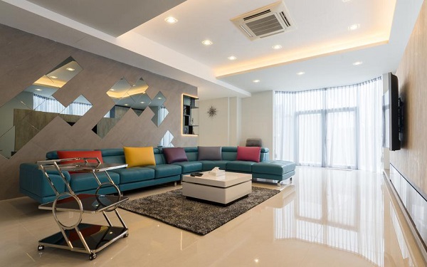 Điều hòa âm trần cho chung cư đem lại tính thẩm mỹ cao