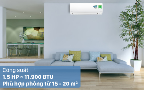 Công suất làm lạnh và công suất tiêu thụ điện là 2 khái niệm khác nhau