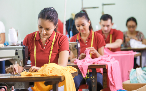 Mật độ nhân công trong dây chuyền sản xuất