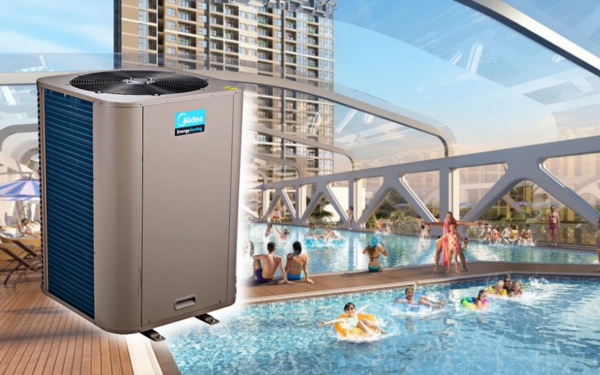 Giải pháp máy nước nóng trung tâm - trợ thủ đắc lực của bể bơi 4 mùa