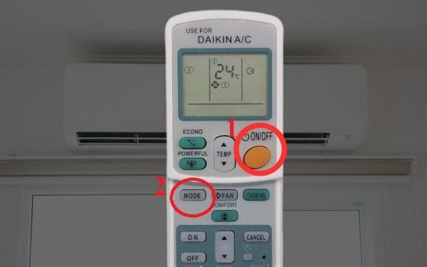 Cách bật chế độ Dry trên điều khiển model cũ cực kỳ đơn giản