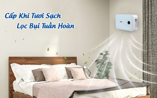 Mỗi không gian sẽ có tiêu chuẩn cấp khí tươi khác nhau