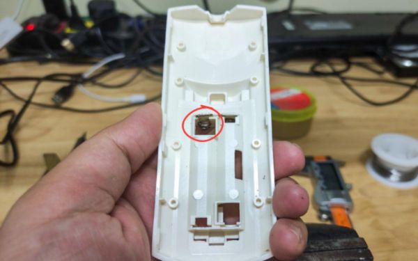 Lò xo điều khiển bị gỉ sét