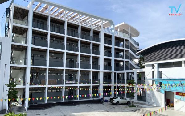 Trường THCS Quảng An - dự án trọng điểm của Tân Việt trong năm qua