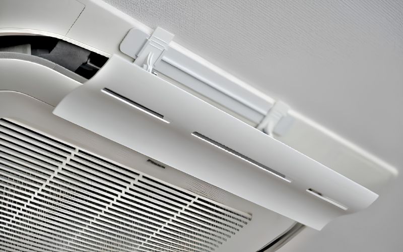 Tấm chắn gió máy lạnh cho điều hòa âm trần cassette